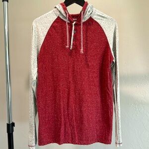 Union Outfitters Long Sleeve Hooded T-shirt. Excellent Condition!